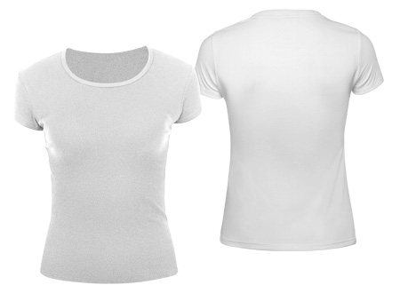 Polera Manga Corta Algodón Mujer