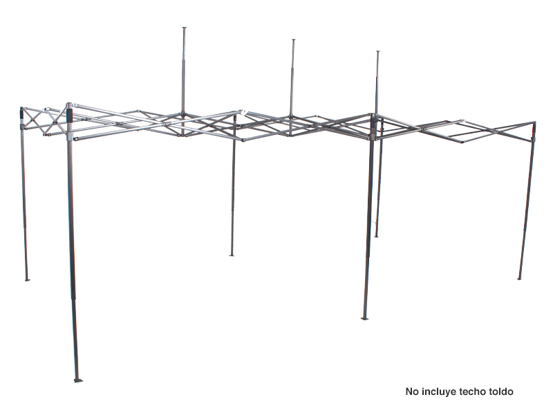 Base toldo araña 3X6